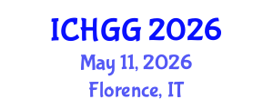 International Conference on Human Genetics and Genomics (ICHGG) May 11, 2026 - Florence, Italy