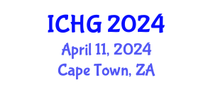 International Conference on Human Genetics (ICHG) April 11, 2024 - Cape Town, South Africa