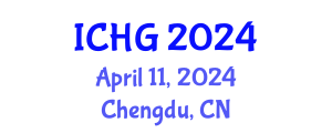 International Conference on Human Genetics (ICHG) April 11, 2024 - Chengdu, China
