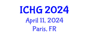 International Conference on Human Genetics (ICHG) April 11, 2024 - Paris, France