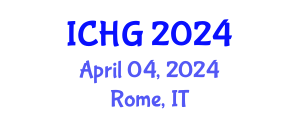 International Conference on Human Genetics (ICHG) April 04, 2024 - Rome, Italy