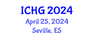 International Conference on Human Genetics (ICHG) April 25, 2024 - Seville, Spain