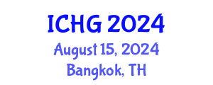 International Conference on Human Genetics (ICHG) August 15, 2024 - Bangkok, Thailand