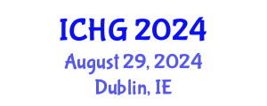 International Conference on Human Genetics (ICHG) August 29, 2024 - Dublin, Ireland