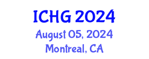 International Conference on Human Genetics (ICHG) August 05, 2024 - Montreal, Canada
