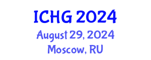 International Conference on Human Genetics (ICHG) August 29, 2024 - Moscow, Russia