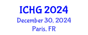International Conference on Human Genetics (ICHG) December 30, 2024 - Paris, France