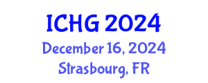 International Conference on Human Genetics (ICHG) December 16, 2024 - Strasbourg, France