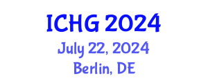 International Conference on Human Genetics (ICHG) July 22, 2024 - Berlin, Germany
