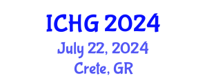 International Conference on Human Genetics (ICHG) July 22, 2024 - Crete, Greece