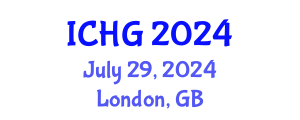 International Conference on Human Genetics (ICHG) July 29, 2024 - London, United Kingdom