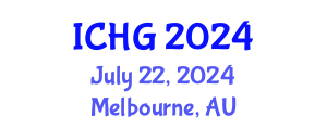 International Conference on Human Genetics (ICHG) July 22, 2024 - Melbourne, Australia