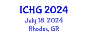 International Conference on Human Genetics (ICHG) July 18, 2024 - Rhodes, Greece