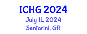International Conference on Human Genetics (ICHG) July 11, 2024 - Santorini, Greece