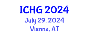 International Conference on Human Genetics (ICHG) July 29, 2024 - Vienna, Austria