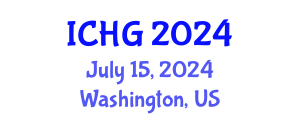 International Conference on Human Genetics (ICHG) July 15, 2024 - Washington, United States