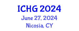 International Conference on Human Genetics (ICHG) June 27, 2024 - Nicosia, Cyprus