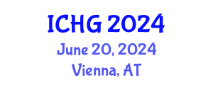 International Conference on Human Genetics (ICHG) June 20, 2024 - Vienna, Austria