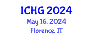 International Conference on Human Genetics (ICHG) May 16, 2024 - Florence, Italy