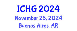 International Conference on Human Genetics (ICHG) November 25, 2024 - Buenos Aires, Argentina