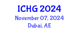 International Conference on Human Genetics (ICHG) November 07, 2024 - Dubai, United Arab Emirates
