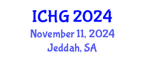 International Conference on Human Genetics (ICHG) November 11, 2024 - Jeddah, Saudi Arabia
