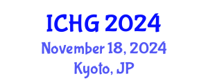 International Conference on Human Genetics (ICHG) November 18, 2024 - Kyoto, Japan