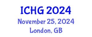 International Conference on Human Genetics (ICHG) November 25, 2024 - London, United Kingdom