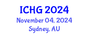 International Conference on Human Genetics (ICHG) November 04, 2024 - Sydney, Australia