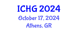 International Conference on Human Genetics (ICHG) October 17, 2024 - Athens, Greece