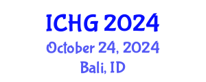 International Conference on Human Genetics (ICHG) October 24, 2024 - Bali, Indonesia