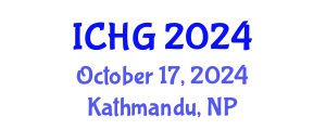 International Conference on Human Genetics (ICHG) October 17, 2024 - Kathmandu, Nepal