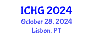 International Conference on Human Genetics (ICHG) October 28, 2024 - Lisbon, Portugal