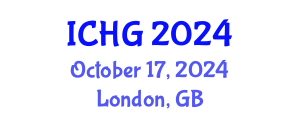 International Conference on Human Genetics (ICHG) October 17, 2024 - London, United Kingdom