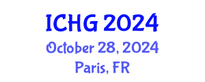 International Conference on Human Genetics (ICHG) October 28, 2024 - Paris, France