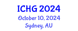 International Conference on Human Genetics (ICHG) October 10, 2024 - Sydney, Australia