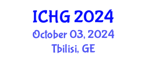 International Conference on Human Genetics (ICHG) October 03, 2024 - Tbilisi, Georgia