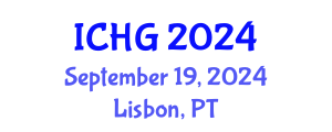 International Conference on Human Genetics (ICHG) September 19, 2024 - Lisbon, Portugal