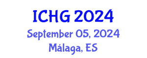 International Conference on Human Genetics (ICHG) September 05, 2024 - Málaga, Spain