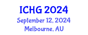 International Conference on Human Genetics (ICHG) September 12, 2024 - Melbourne, Australia