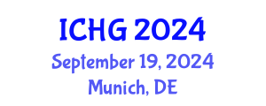 International Conference on Human Genetics (ICHG) September 19, 2024 - Munich, Germany