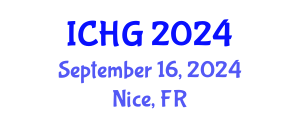 International Conference on Human Genetics (ICHG) September 16, 2024 - Nice, France