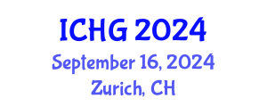 International Conference on Human Genetics (ICHG) September 16, 2024 - Zurich, Switzerland
