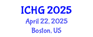 International Conference on Human Genetics (ICHG) April 22, 2025 - Boston, United States