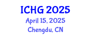 International Conference on Human Genetics (ICHG) April 15, 2025 - Chengdu, China