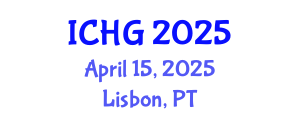 International Conference on Human Genetics (ICHG) April 15, 2025 - Lisbon, Portugal