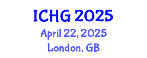 International Conference on Human Genetics (ICHG) April 22, 2025 - London, United Kingdom