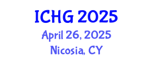 International Conference on Human Genetics (ICHG) April 26, 2025 - Nicosia, Cyprus