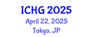 International Conference on Human Genetics (ICHG) April 22, 2025 - Tokyo, Japan