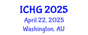 International Conference on Human Genetics (ICHG) April 22, 2025 - Washington, Australia